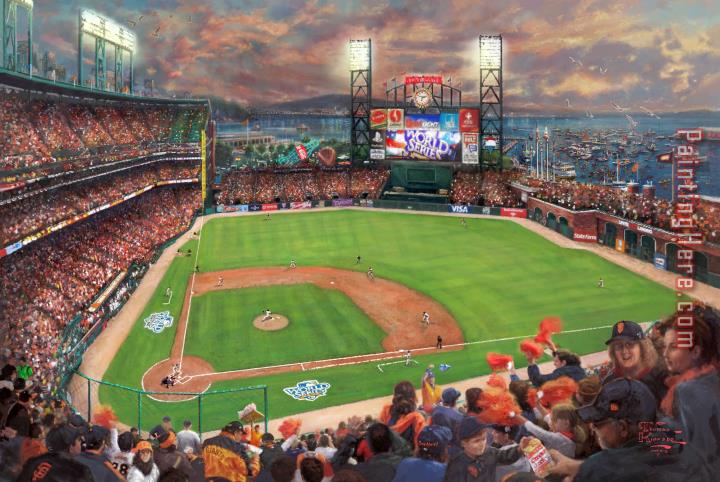 Thomas Kinkade San Francisco Giants, It's Our Time